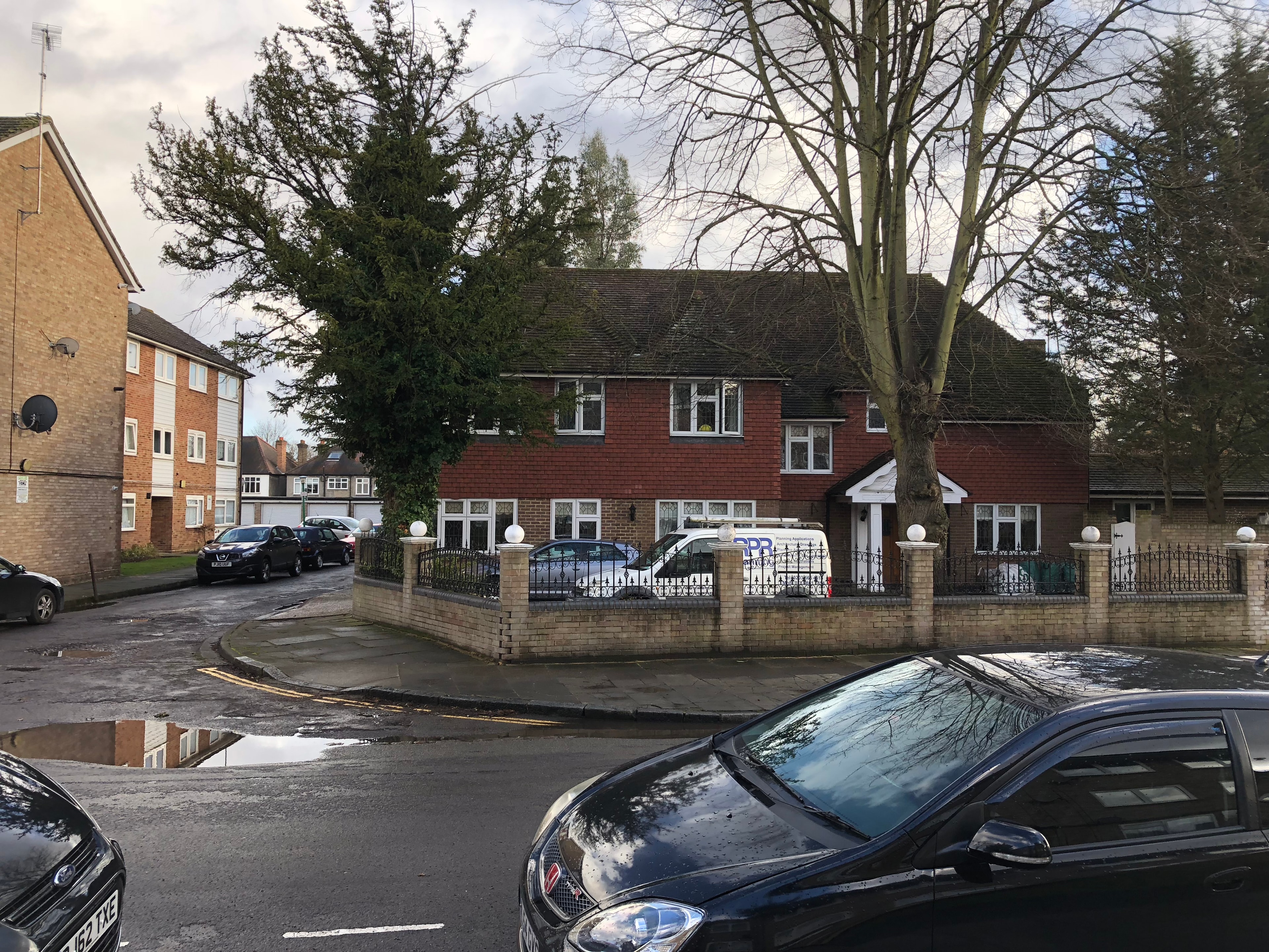 Golden Manor — original detached house on the site prior to demolition